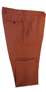 Orange Wool Suit