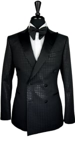 Black Classic Jacquard Tuxedo