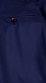 Navy Blue Merino Wool Suit
