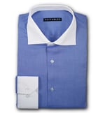 Blue Pinpoint Oxford Dress Shirt