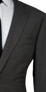 Charcoal Grey Wool Suit