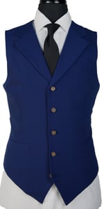 Blue Wool Suit