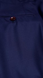 Navy Blue Merino Wool Suit