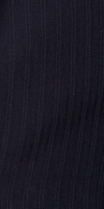 Midnight Blue Subtle Stripe Wool Suit