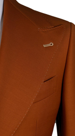 Cider Orange Wool Suit