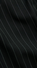 Black Pinstripe Suit