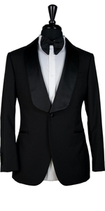Classy Black Wool Tuxedo