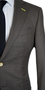 Ash Brown Wool Suit