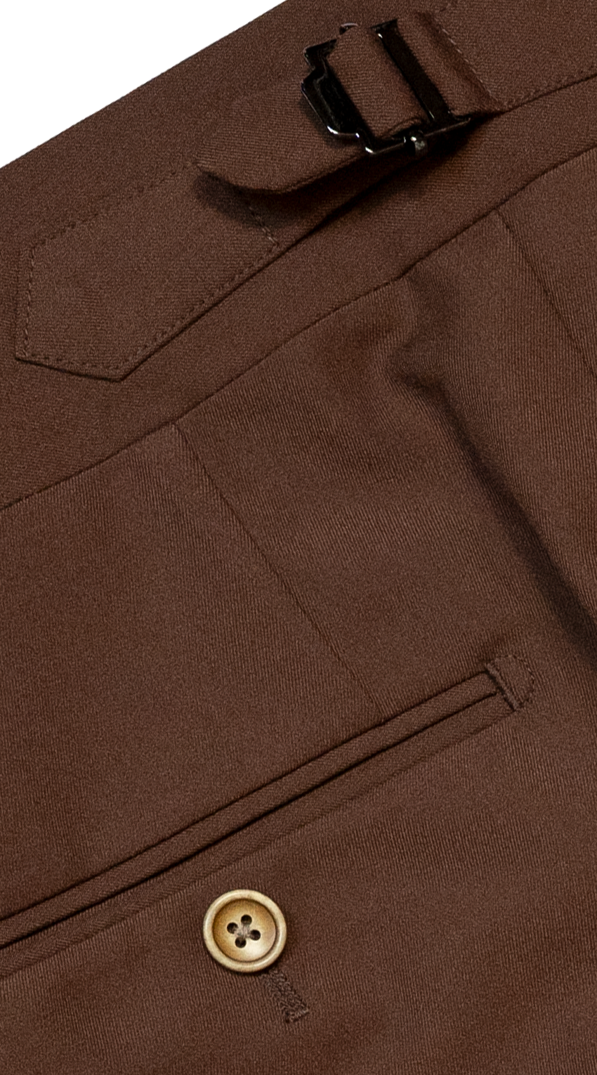 Cinnamon Double Breasted Wool Suit 