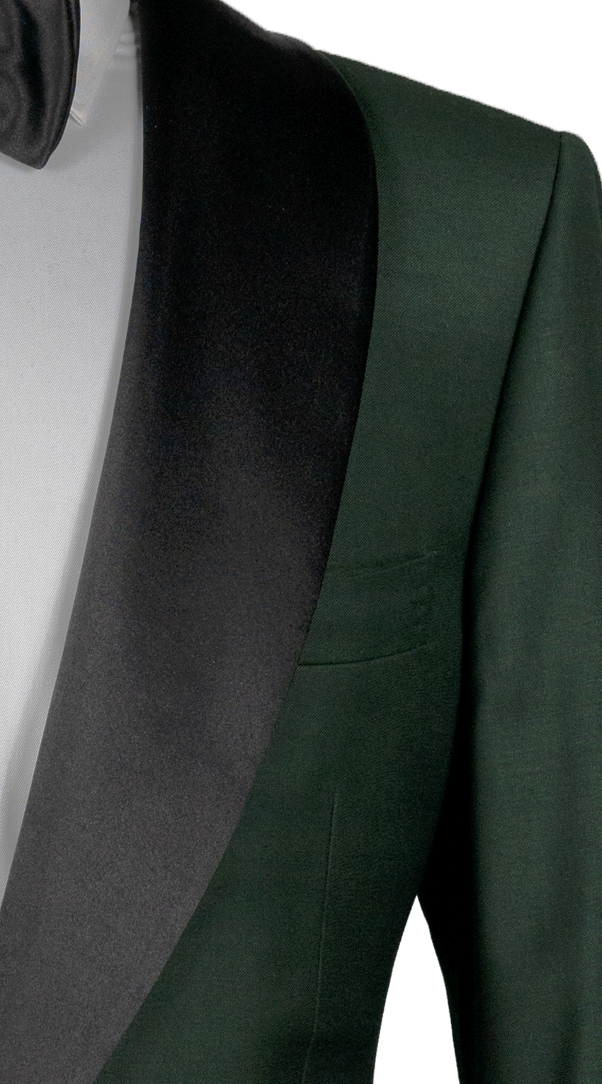 Forest Green Twill Tux