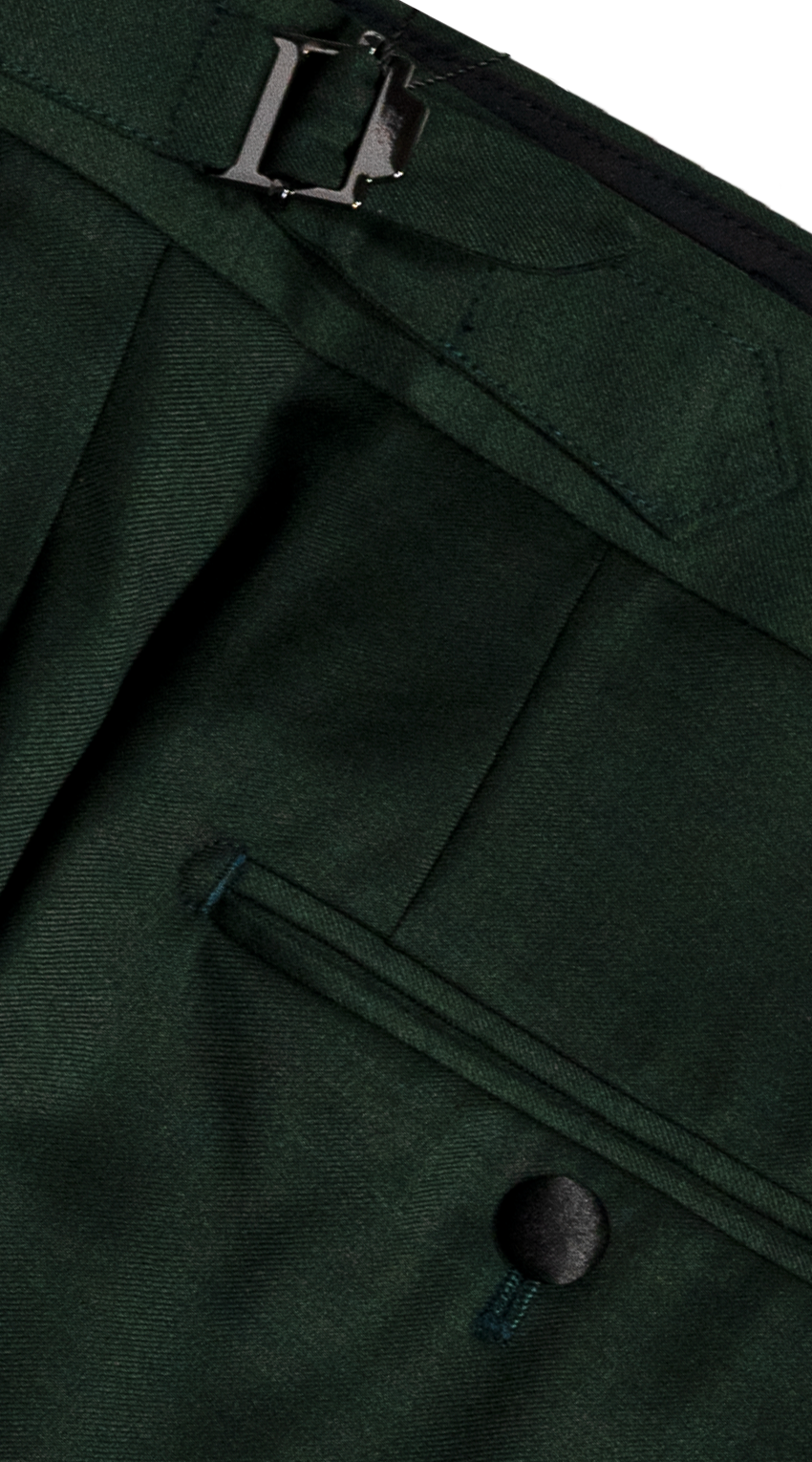 Forest Green Twill Tux