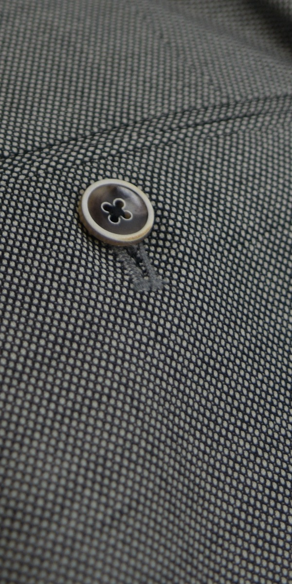 Grey Birdseye Wool Suit