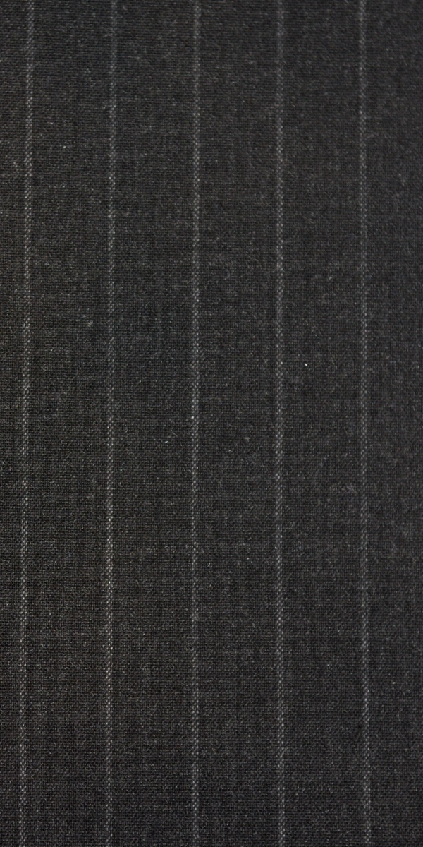Charcoal Pinstripe Wool Suit