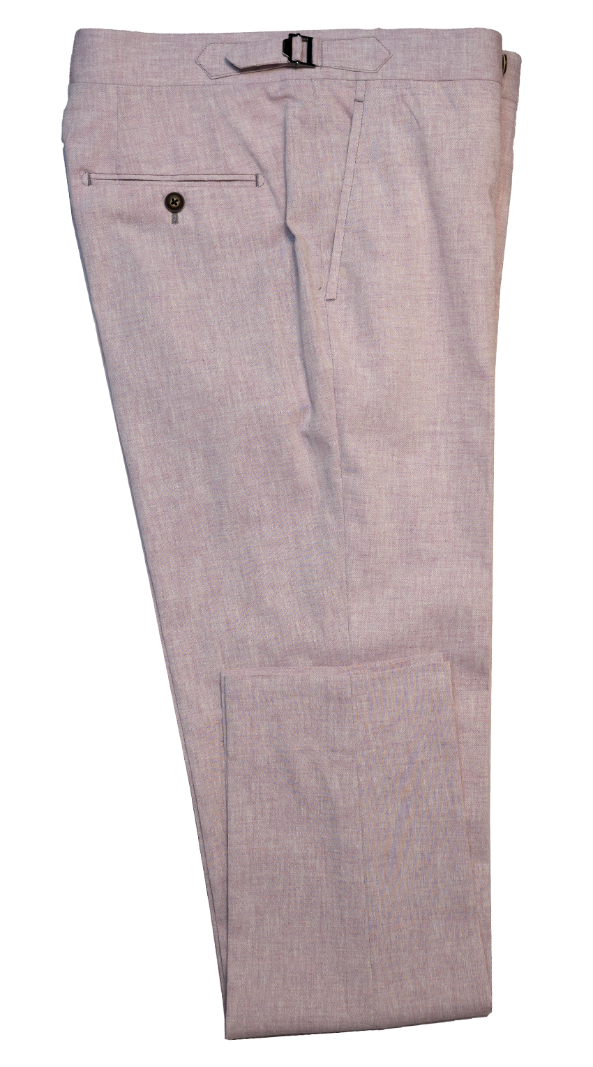 Blush Linen Blend Suit