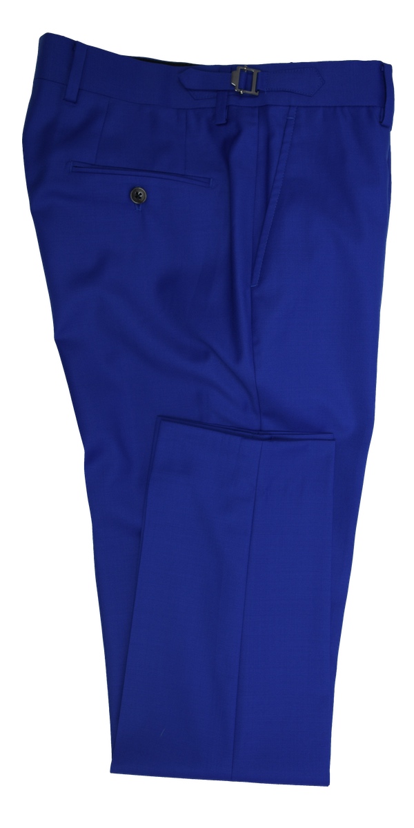 Electric Blue Wool Suit