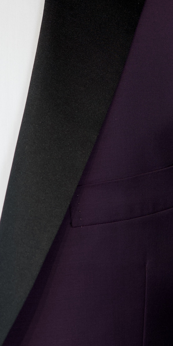 Raisin Wool Tuxedo