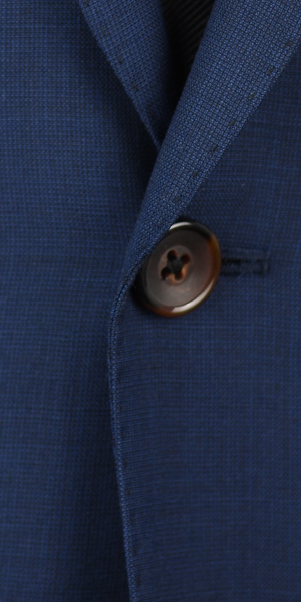 Complet prince de galles bleu marine en laine