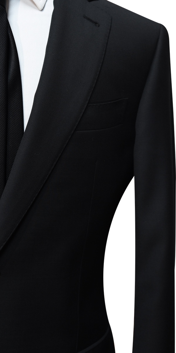 Complet Laine Noir Classique