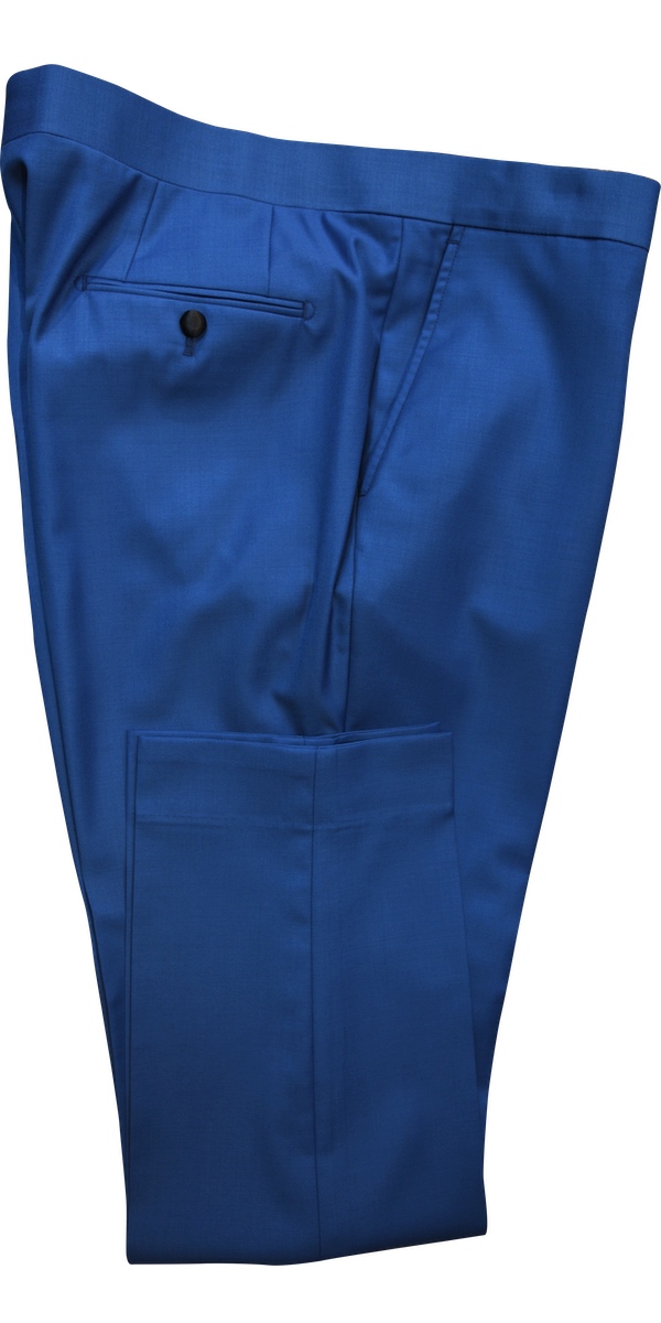 Complet bleu birdseye en laine