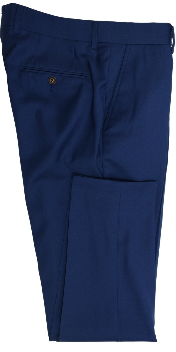 Complet Laine Sergé Bleu Oxford