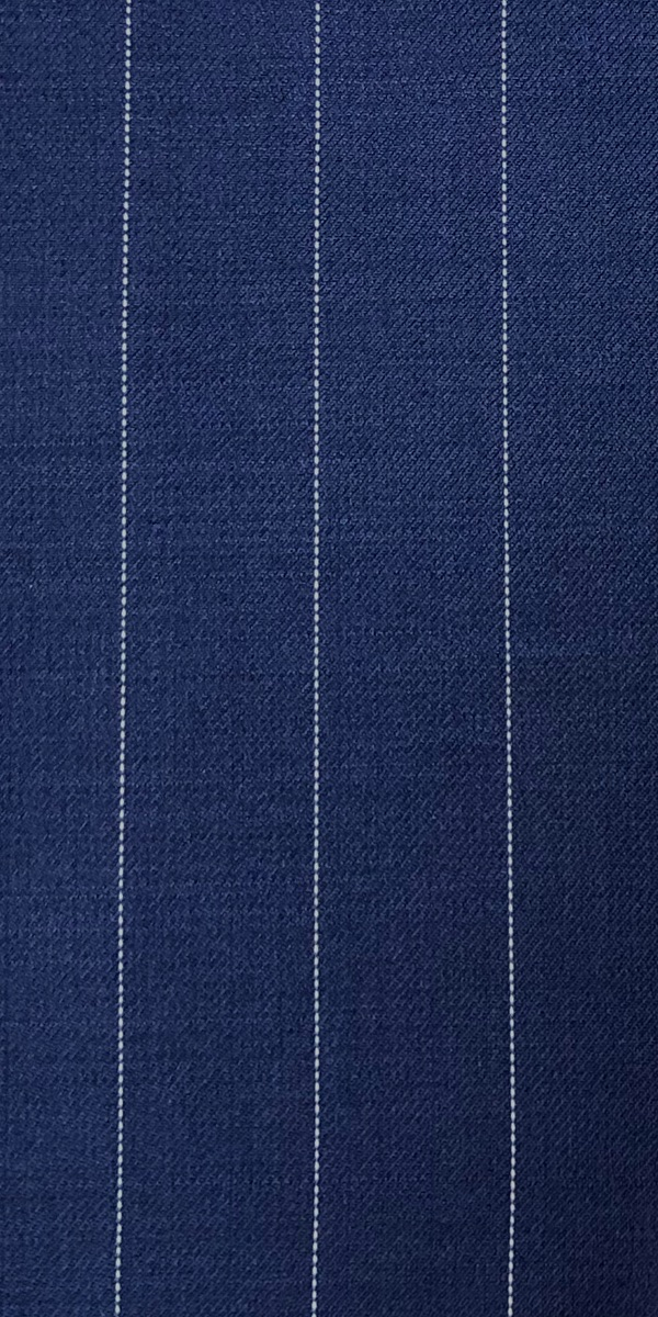 Complet Laine Rayures Bleu Marine