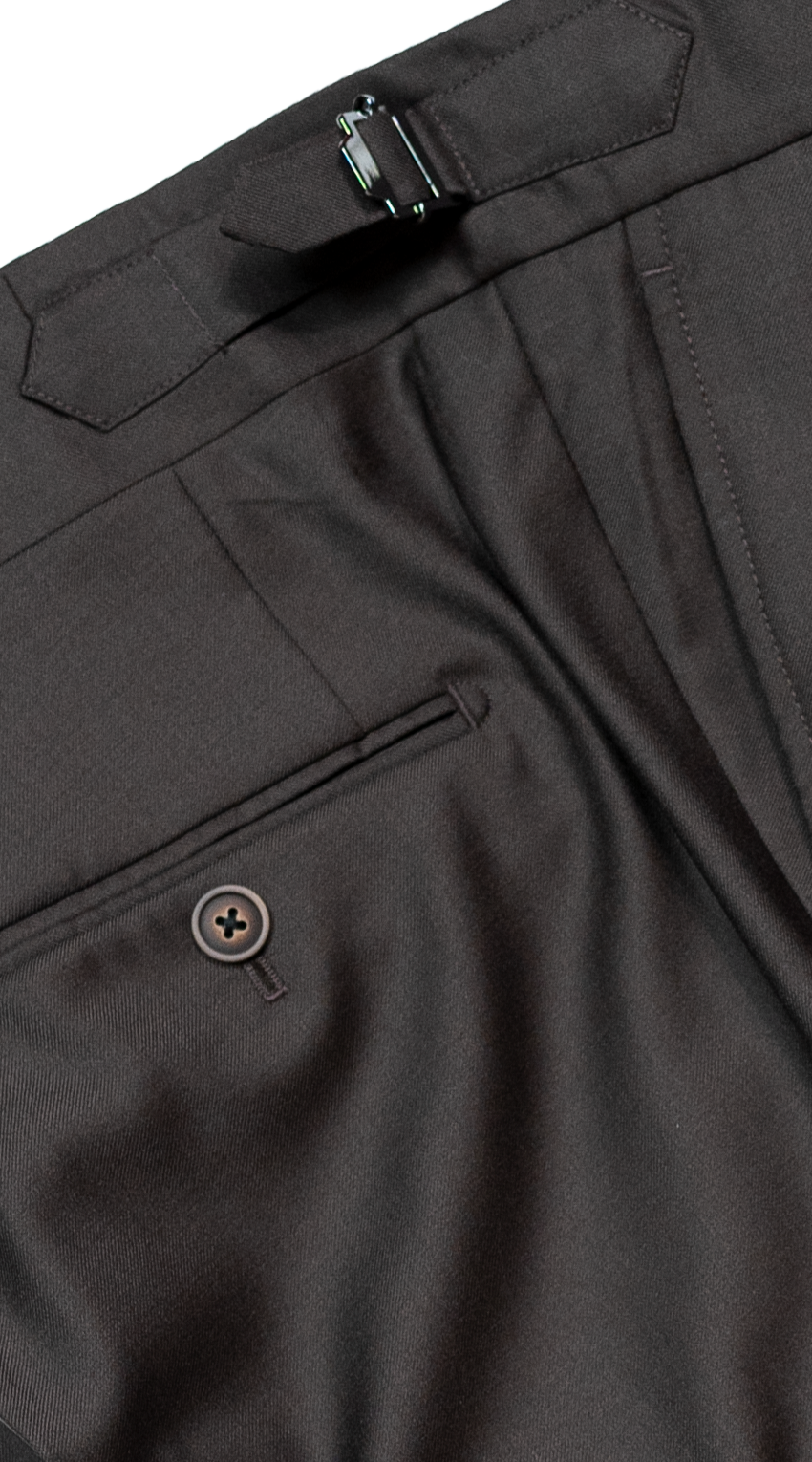 Chocolate Brown Wool Suit