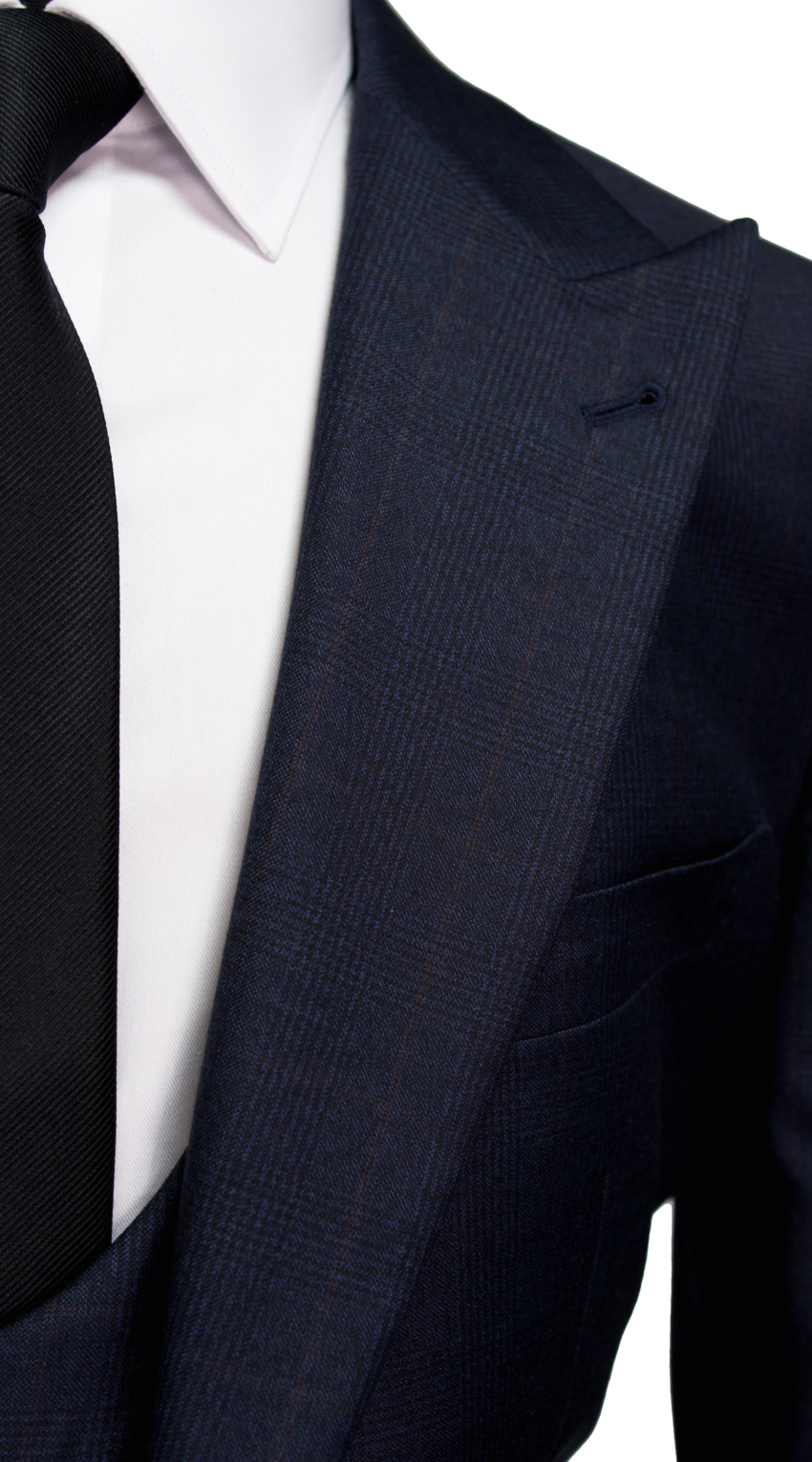 Complet Prince de Galles Bleu Foncé