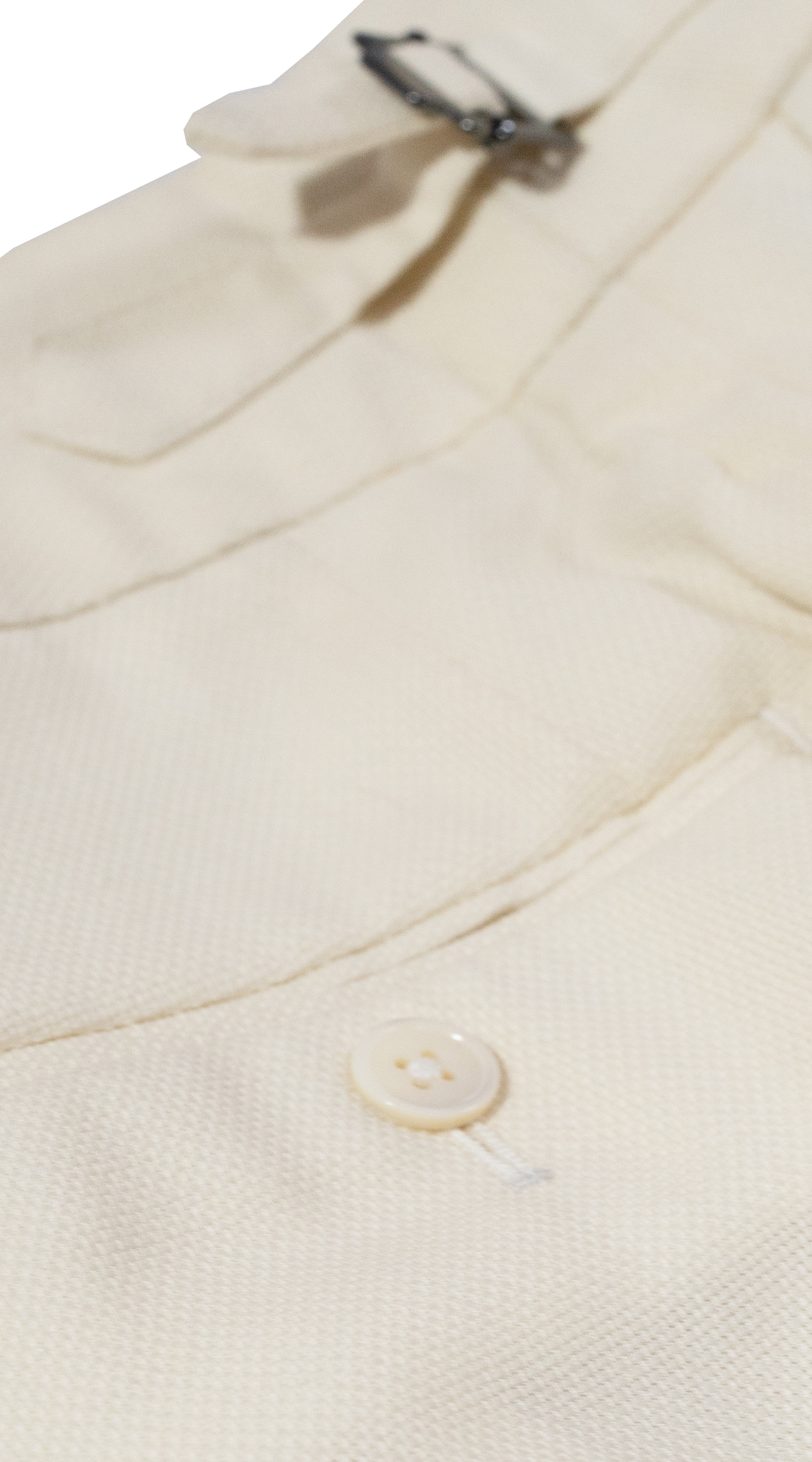 Ivory Cream Hopsack Suit