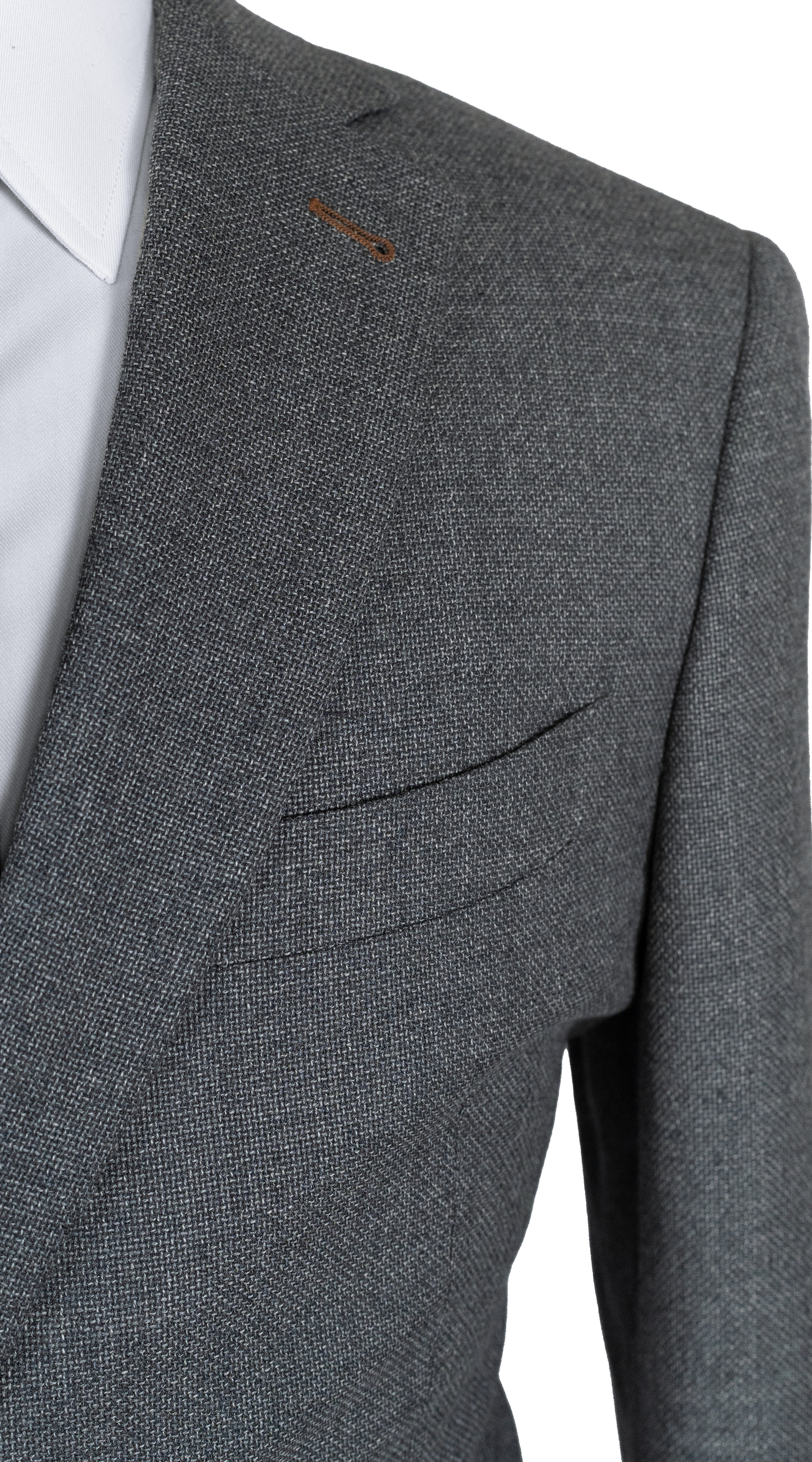 Ash Grey Three-Piece Suit