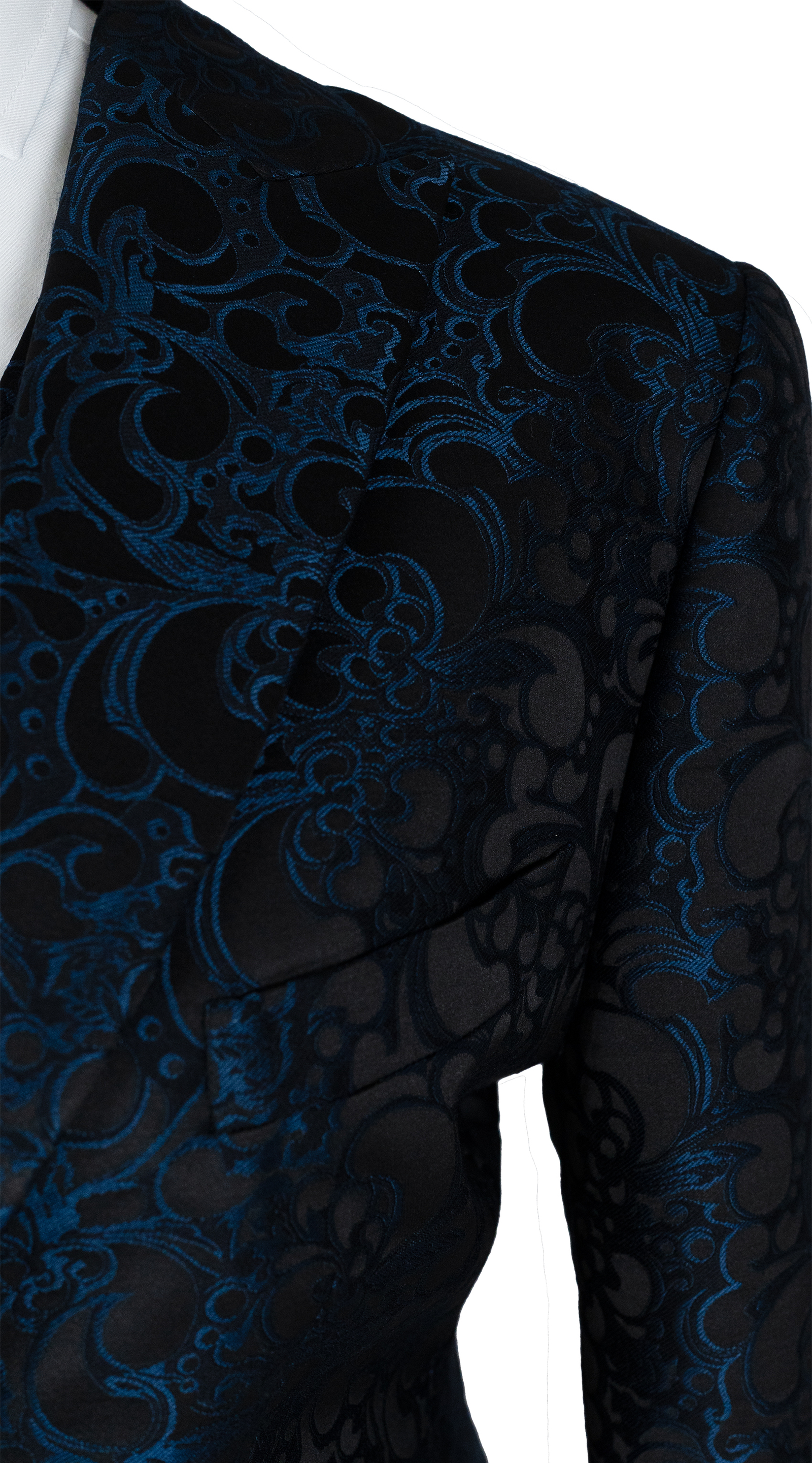 Black Sapphire Baroque Suit