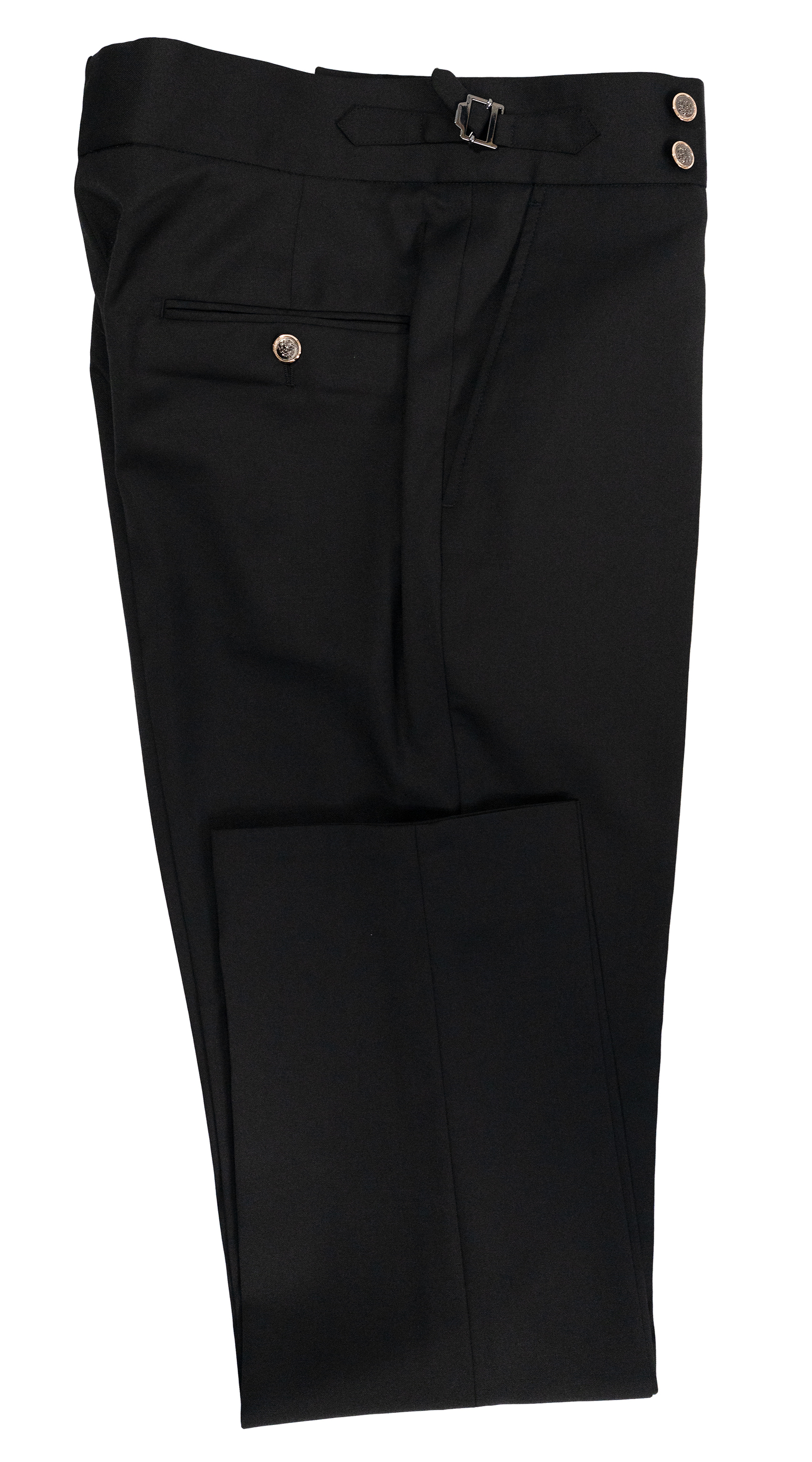 Complet Croisé Paisley Noir