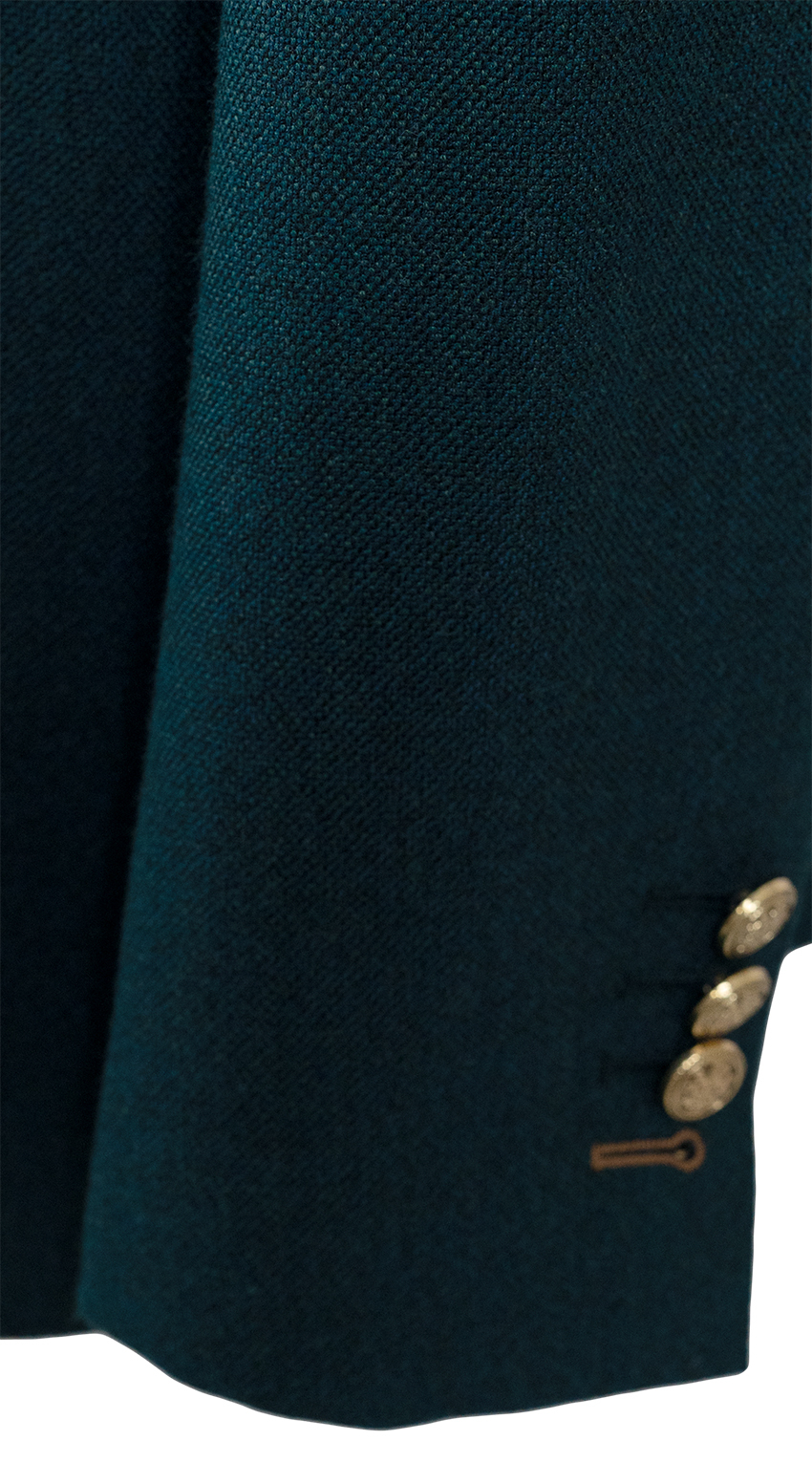 Teal Monarch Double-Breasted Suit