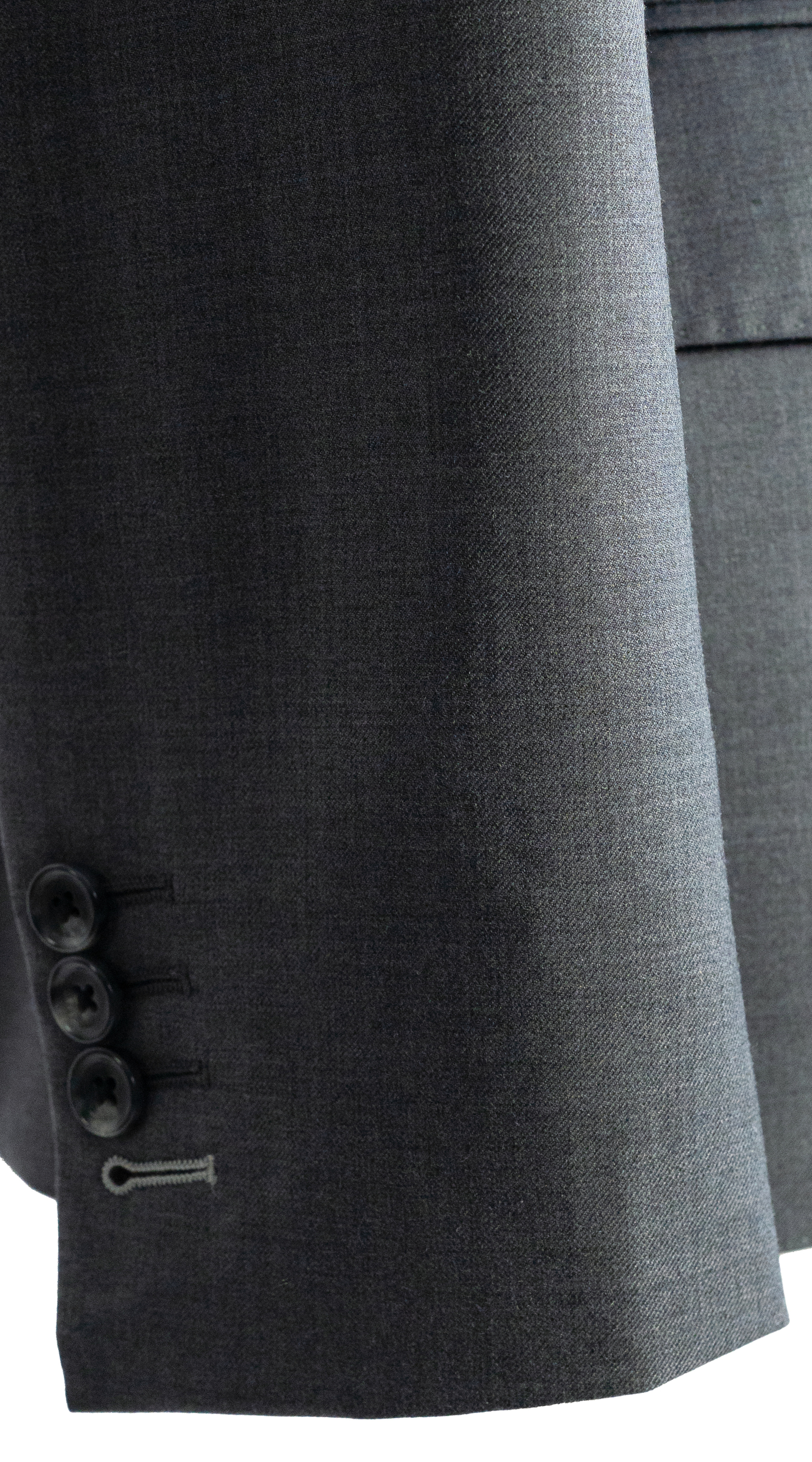 Complet Trois-Pièces Gris Charbon