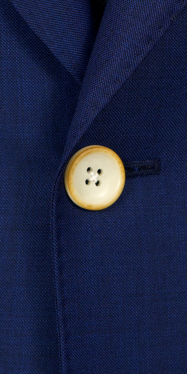 Complet bleu birdseye en laine