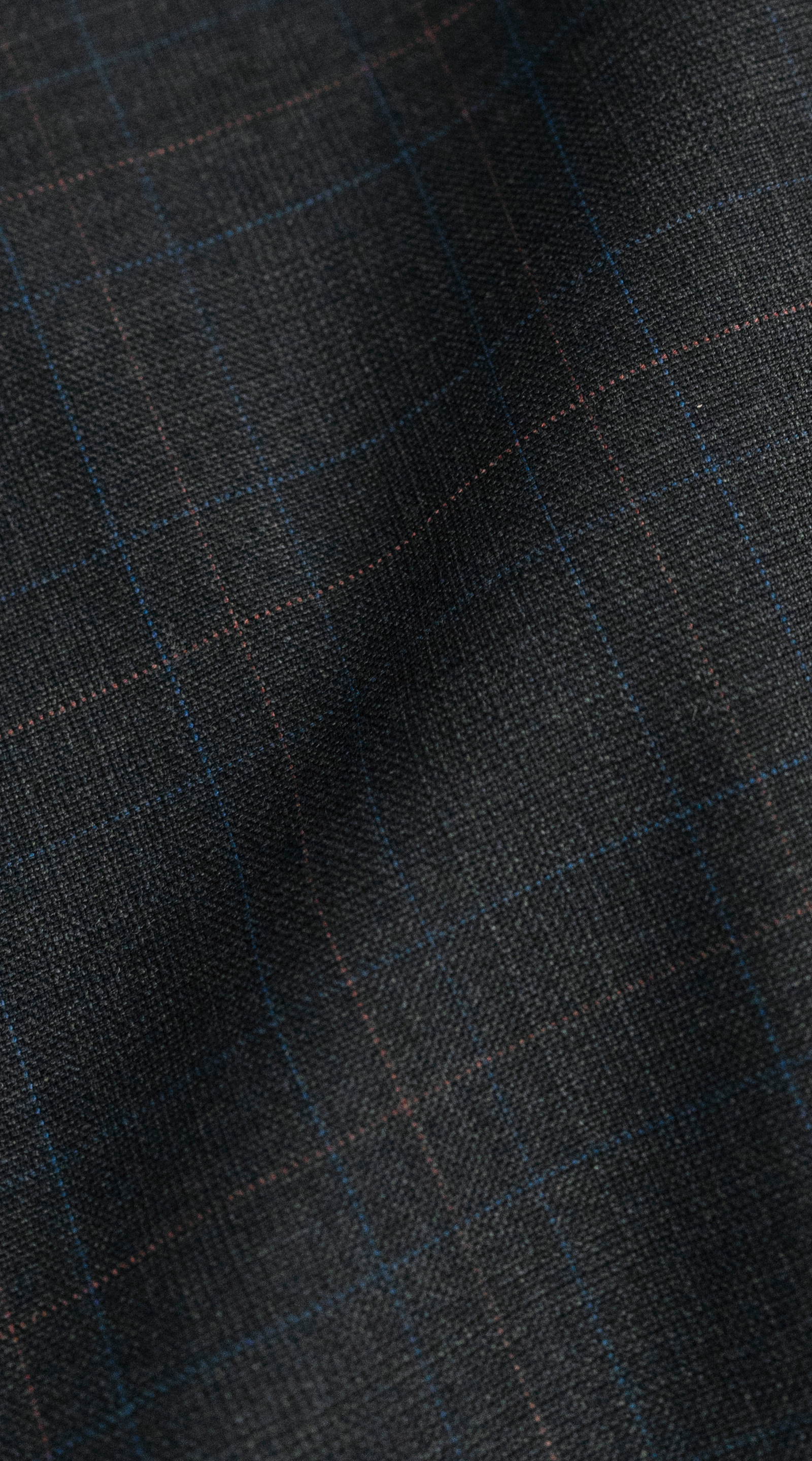 Grey Dual Overchecks Wool Suit