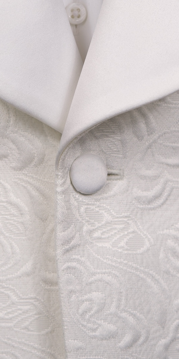 Ivory Paisley Jacquard Tuxedo