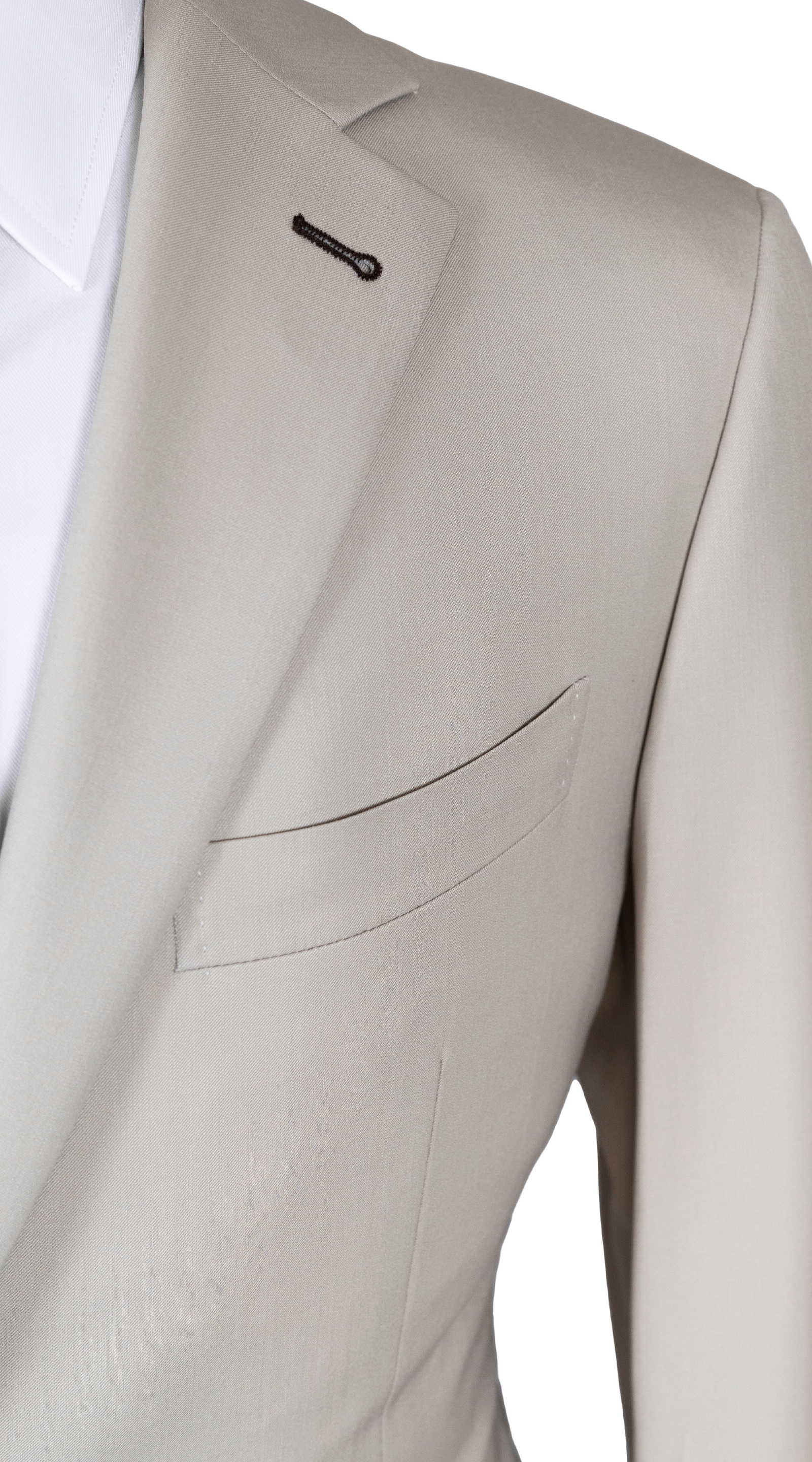 Ivory Sand Wool Suit