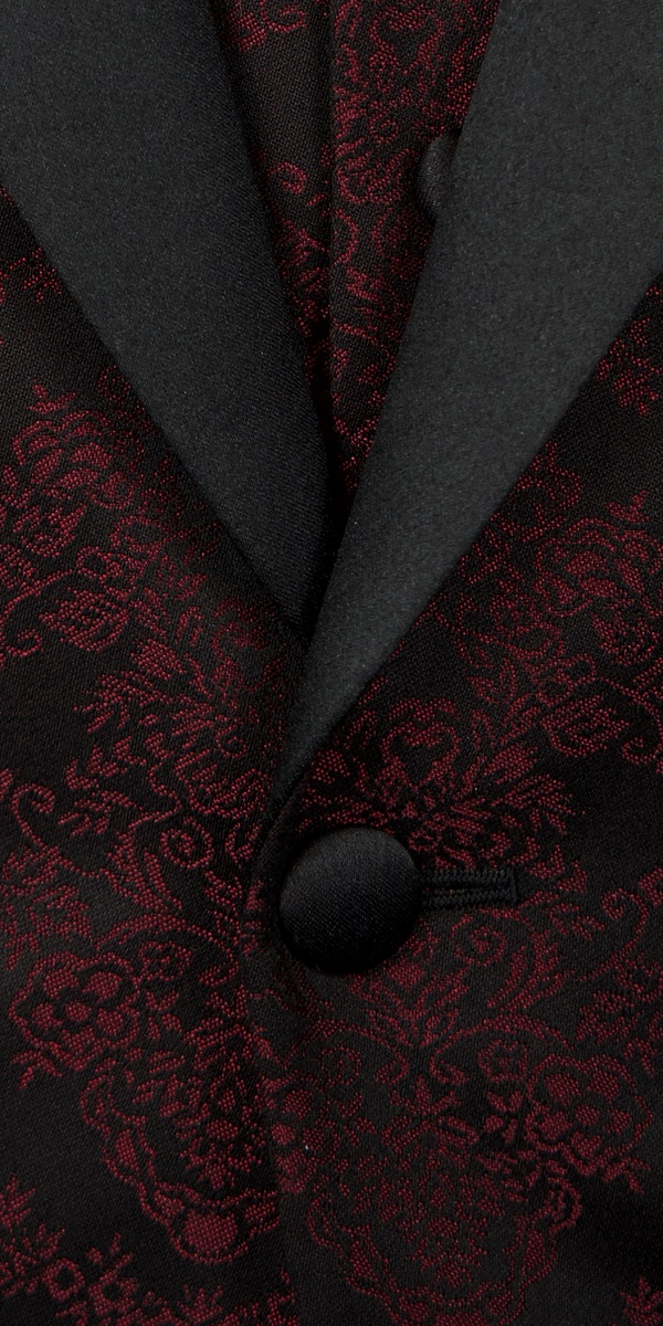Red Jacquard Tuxedo