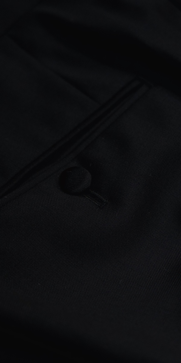 Dark Grey Birdseye Tuxedo