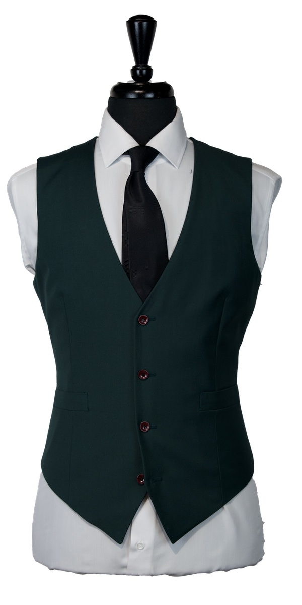 Forest Green Wool Suit