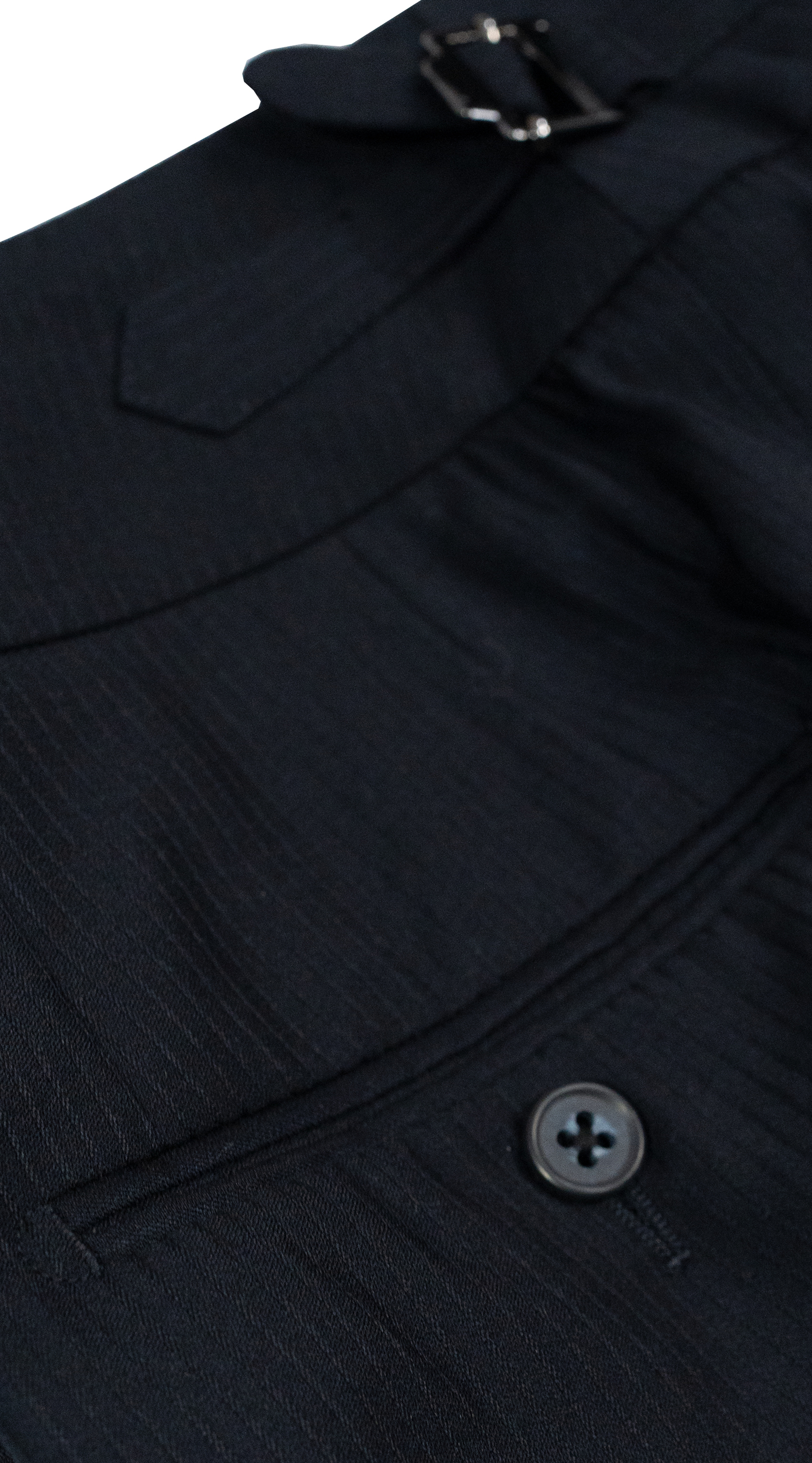 Midnight Blue Pinstripe Three-Piece Suit