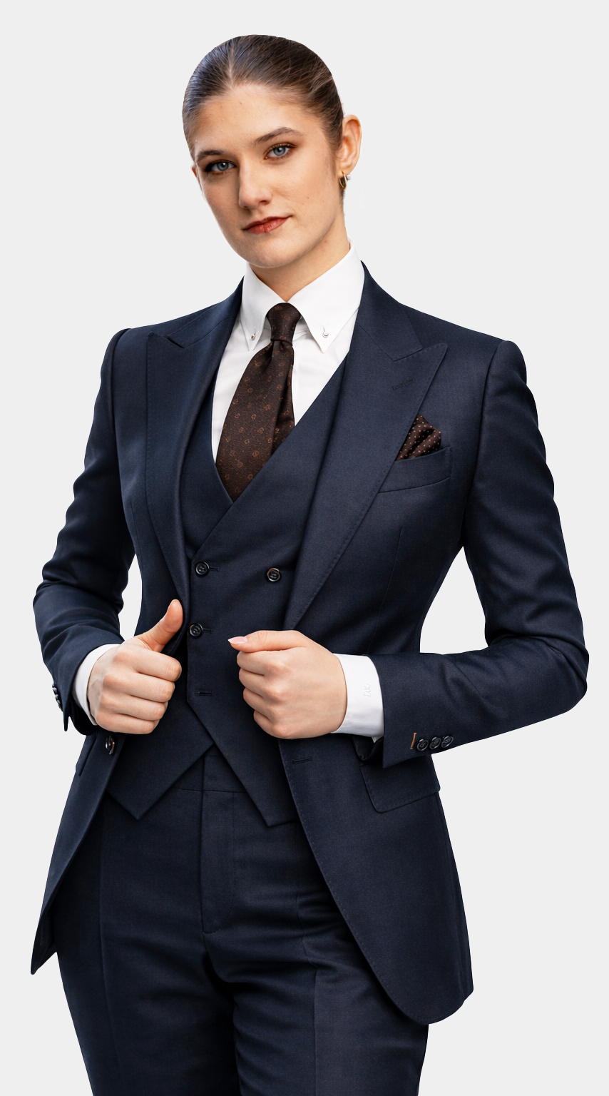 Complet Sergé Bleu Minuit