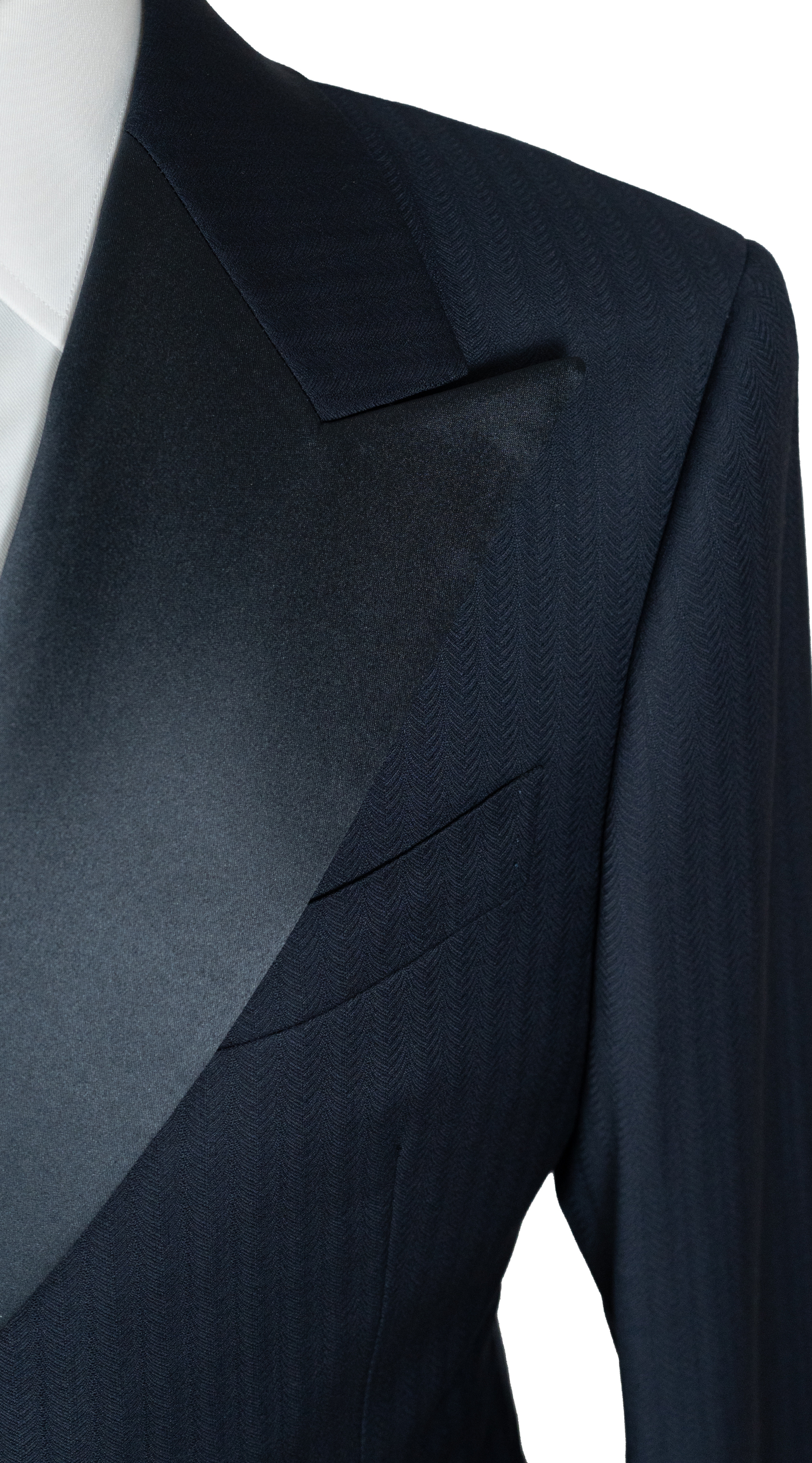 Midnight Navy Double-Breasted Tuxedo