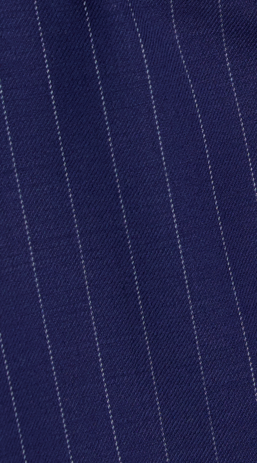 Royal Blue Pinstripe Wool Suit