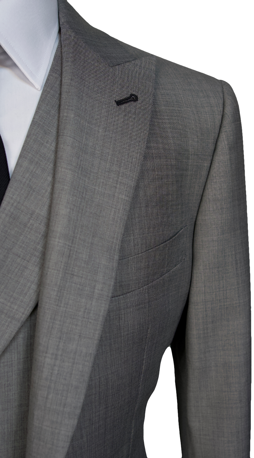 Complet Laine Gris Fumé