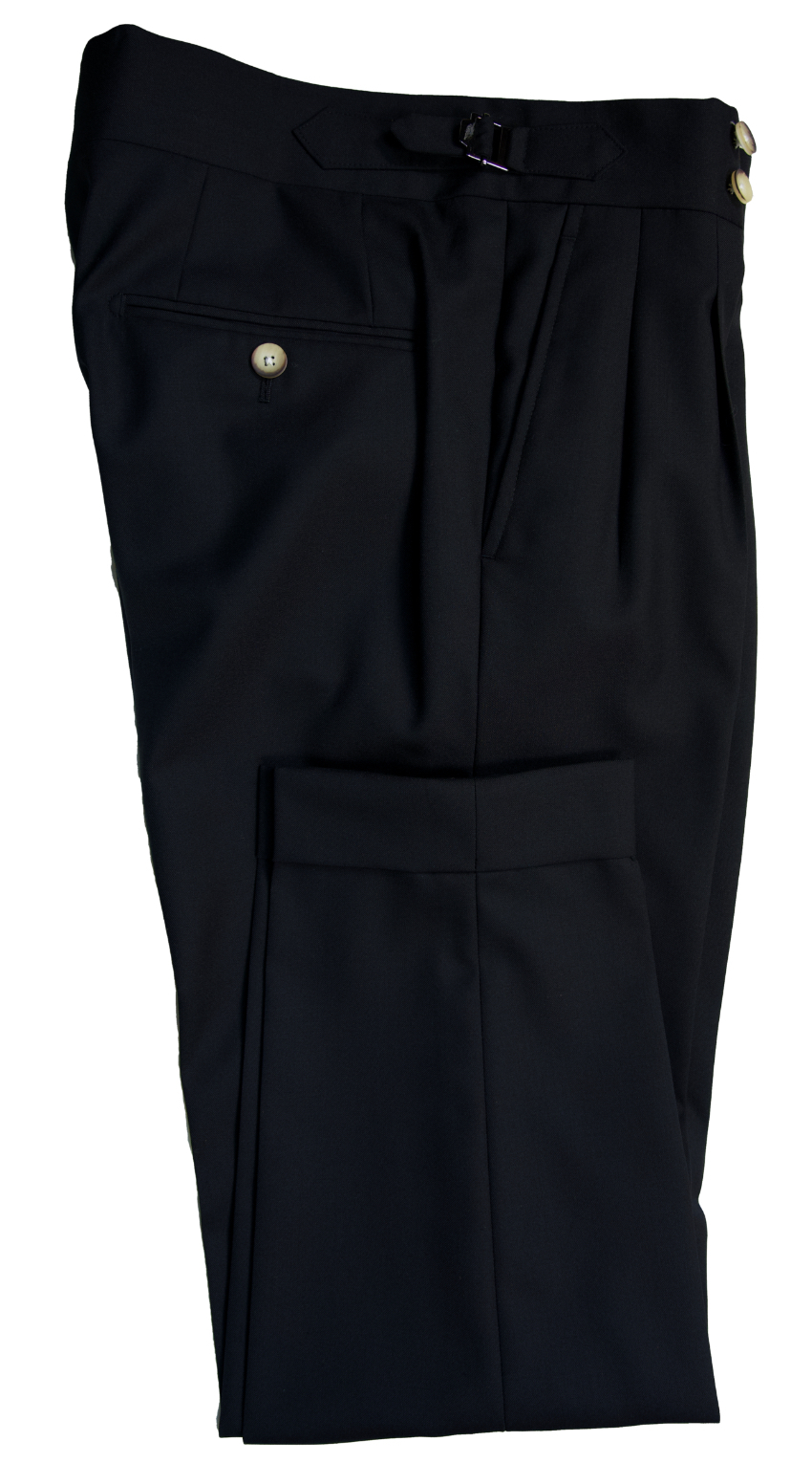 Ivory Pinstripe Wool Suit