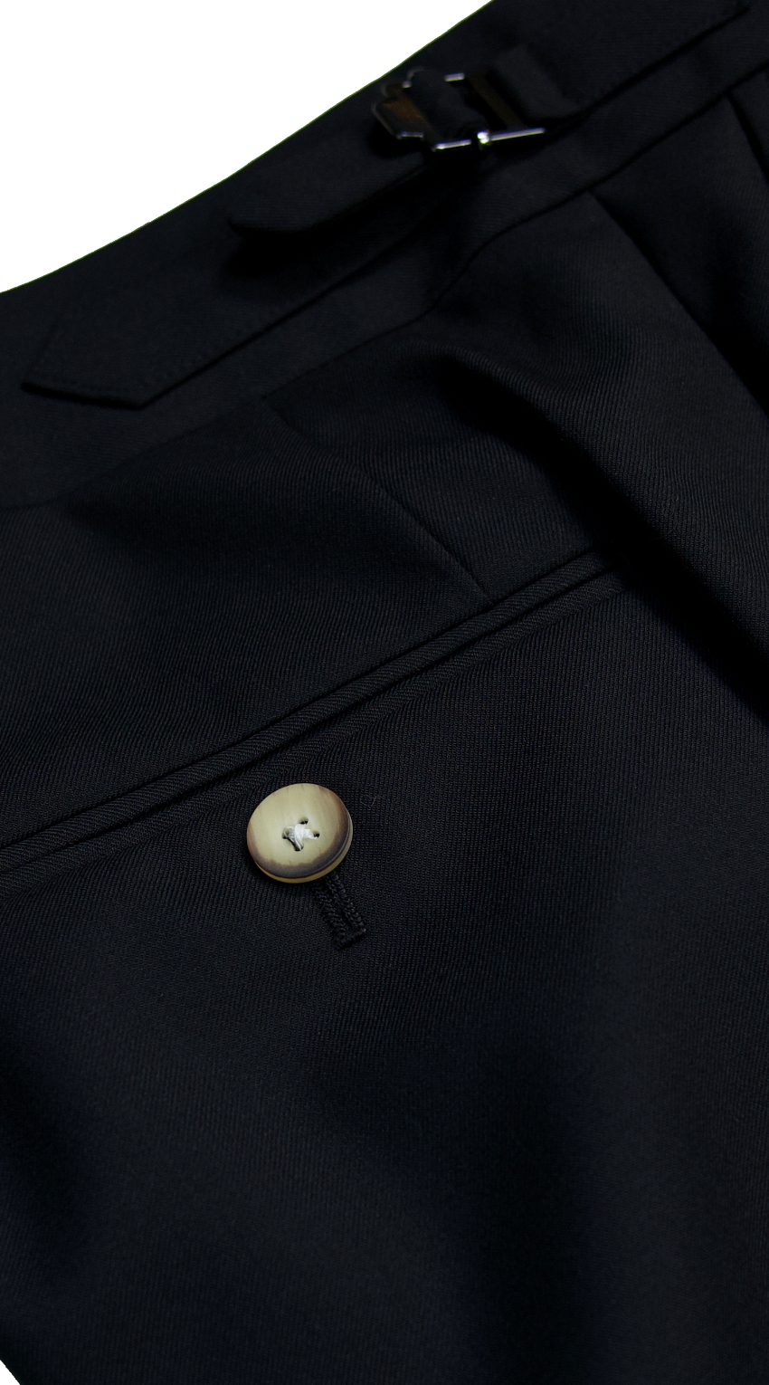 Ivory Pinstripe Wool Suit