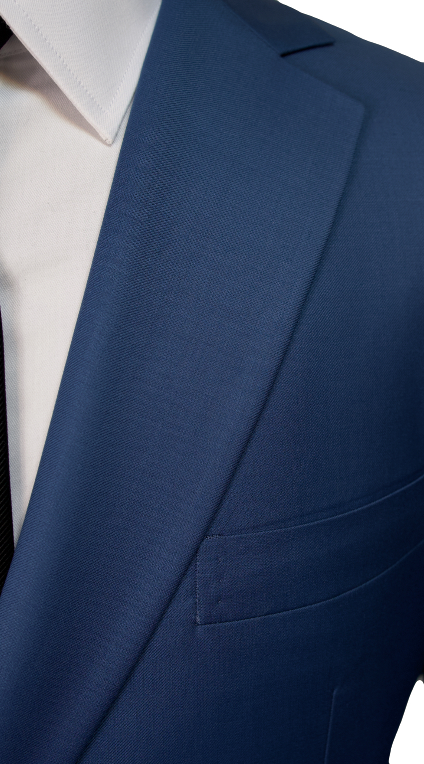 Complet Laine Sergé Saphir