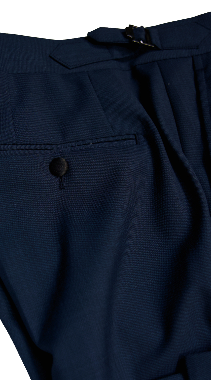 Prussian Sharkskin Wool Tuxedo