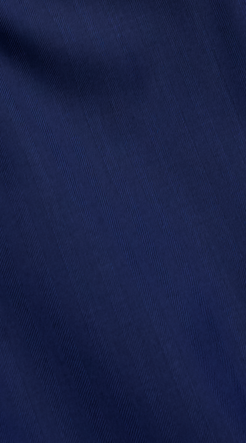 Navy Blue Chevron Wool Suit